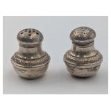 Vtg International Sterling Salt & Pepper Shakers