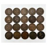 20-1897 Indian Head Pennies