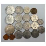 Lot of Vintage Miscellaneous Foreign Coins