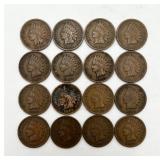 16-1907 Indian Head Pennies