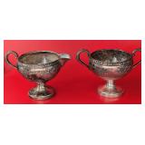 Fisher Sterling Silver Cream & Sugar #767
