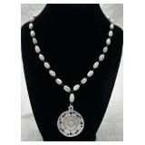 Vintage Mother-of-Pearl Necklace