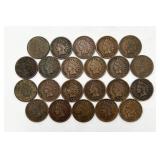 22 Indian Head Pennies