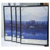 5 New 20' x 28' Black Poster Frames