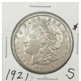 1921-S Morgan Silver Dollar