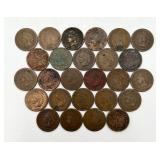 26 Indian Head Pennies