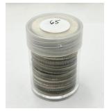 Roll of 20-1965, 1966 40% Silver Kennedy Halves