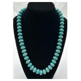 Vintage Turquoise Beaded Necklace