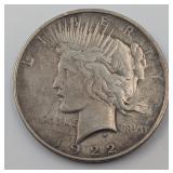 1922-D Silver Peace Dollar