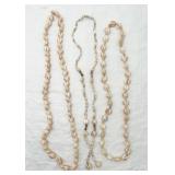 3 Cowrie Shell Leis