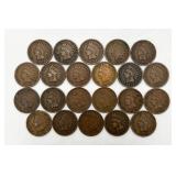 22-1904 Indian Head Pennies
