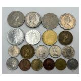 Lot of Vintage Miscellaneous Foreign Coins