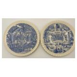 Vtg. Porcelain Souvenir Collectors Plates