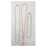 Pretty in Pinks! 3 Fashion Necklaces