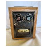 Old Tyme Antique Reproduction Post Office Coin Box