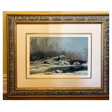 Seriolithograph By Alexander Chen Signed &Numbered