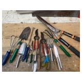 Lot of 16 Garden Tools
