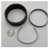 3 Silver Tone Fashion Bracelet