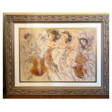 Seriolithograph 'Symphony' Signed & Numbered