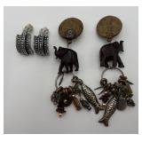 2 Vtg. Pairs of Fashion Ear Clips