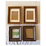 Lot of 4 Picture Frames