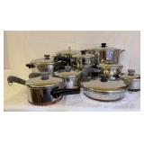 Vintage Kitchen Pots & Pan Lot