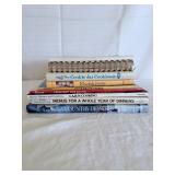 Lot of 9 Cookbooks