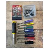 Sockets, Hex Bits, Ratchet Screwdriver, etc