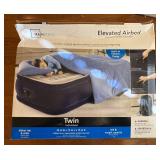 Twin Sized Airbed w/ Built in Electric Pump & Bag