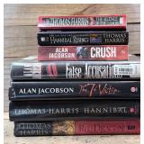 Thomas Harris & Alan Jacobson Books Lot