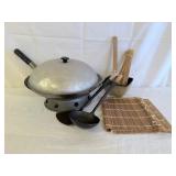 Wok Cooking Set Lot