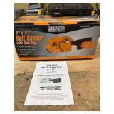 3'x21' Chicago Electric Belt Sander with Dust Bag