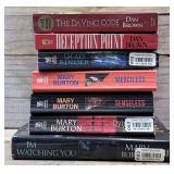 Dan Brown & Mary Burton Books Lot