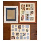 3 Large Nice Wood Picture Frames