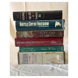 Civil War History Books & Historical Novels Lot