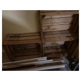 3 Wooden Boxes