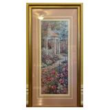 Print of Painting 'Victorian Gazebo' Not Signed