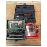 3 Socket Sets & Screwdriver Bits