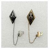 14K & 10K Gold Kappa Delta Pins