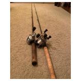 2 VTG Abu Garcia Reels with Rods