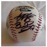 Autographed Arkansas Naturals Baseball