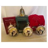 Lot of 4 Christmas Bells