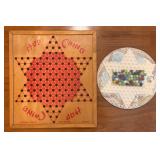 2 Vtg. Chinese Checkers Boards