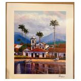 Seriolithograph Titled Reflections, Signed