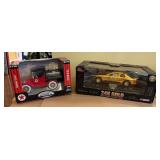 Collectible Texaco Coin Bank & 24K Gold Plated Car