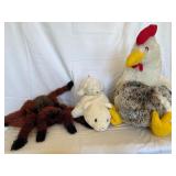 Lot of 4 Stuffed Animals