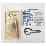 Jaw Harp & New Kazoo