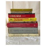 Lot of 10 Civil War Books