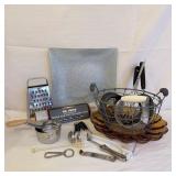 Marble Rolling Pin/Deviled Egg Platter/Grater/etc