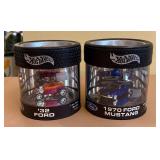 2 Collectable Ford HotWheel Cars